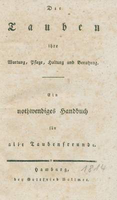 Bild Nr.1: 128-1997 Tauben, Die,: (Zoologie, Vögel, Tauben)