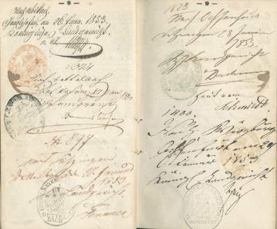Bild Nr.2: 128-2063 Wanderbücher.: (Verschiedene Gebiete - Varia, Handwerk)