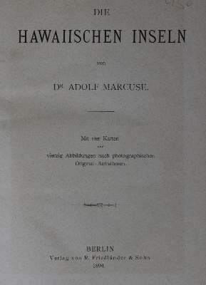 Bild Nr.2: 128-2137 Marcuse,A.: (Amerika, Hawaii)