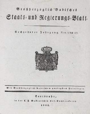 Bild Nr.1: 128-2186 Großherzoglich-Badisches: (Deutschland, Baden-Württemberg)