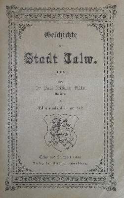 Bild Nr.1: 128-2220 Stälin,P.F.: (Deutschland, Calw)