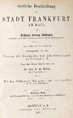 Bild Nr.3: 128-2230 Battonn,J.G: (Deutschland, Frankfurt a.M.)