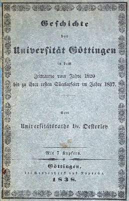 Bild Nr.1: 128-2241 Oesterley,(G.H.).: (Deutschland, Göttingen)