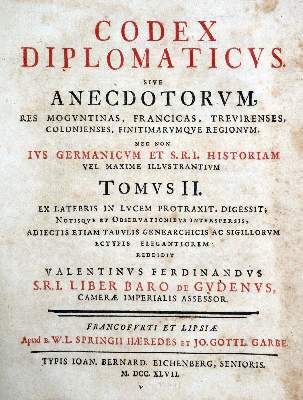 Bild Nr.1: 128-2271 Gudenus,V.F.v.: (Deutschland, Mainz)