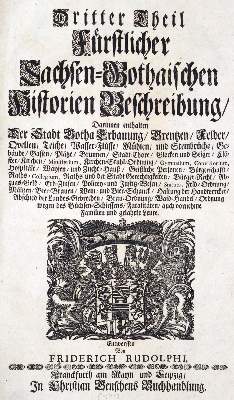 Bild Nr.1: 128-2321 Rudolphi,F. u. H.B.v. Gleichenstein.: (Deutschland, Sachsen)