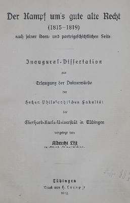 Bild Nr.1: 128-2355 Sammlung: (Deutschland, Württemberg)