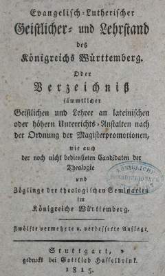 Bild Nr.1: 128-2356 Sammlung: (Deutschland, Württemberg)