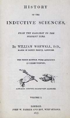 Bild Nr.1: 128-242 Whewell,W.: (ZZRückgänge Sgl. Prof. Büttner Teil 1 und 2)
