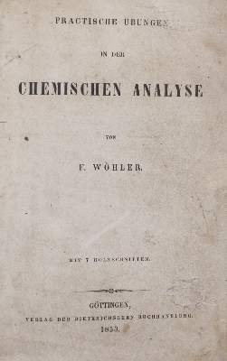 Bild Nr.1: 128-244 Wöhler,F.: (ZZRückgänge Sgl. Prof. Büttner Teil 1 und 2)