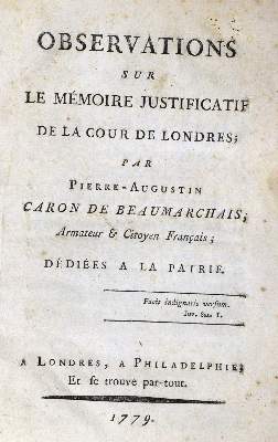 Bild Nr.1: 128-2513 Beaumarchais,P.A.C.de.: (Verschiedene Länder - Geschichte)