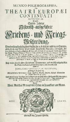 Bild Nr.2: 128-2555 Merian,M.: (Verschiedene Länder - Geschichte)