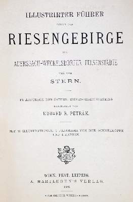 Bild Nr.1: 128-2575 Petrak,E.R.: (Verschiedene Länder - Geschichte, Riesengebirge)