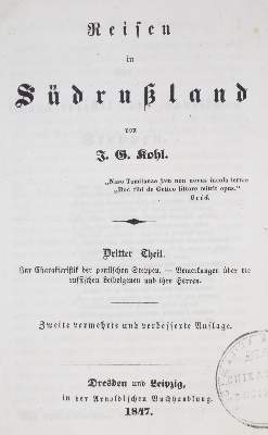 Bild Nr.1: 128-2583 Kohl,J.G.: (Verschiedene Länder - Geschichte, Russland)