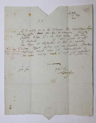 Bild Nr.2: 128-2623 Breyer, Karl Wilhelm Friedrich von,: (Autographen)