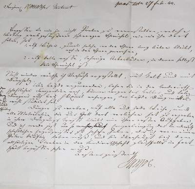 Bild Nr.1: 128-2625 Cotta, Johann Georg von,: (Autographen)
