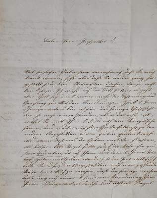 Bild Nr.1: 128-2634 Klett, Karl Maximilian von,: (Autographen)
