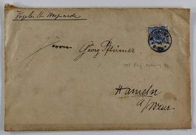 Bild Nr.5: 128-2657 Vogeler, Heinrich,: (Autographen)