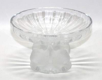 Bild Nr.1: 128-2670 Lalique Nogent Vogelschale.: (Varia, Glas)