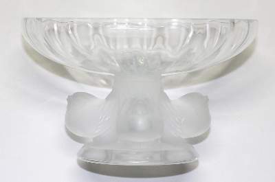 Bild Nr.2: 128-2670 Lalique Nogent Vogelschale.: (Varia, Glas)