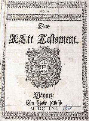 Bild Nr.1: 128-268 Biblia germanica.: (Bibeln)