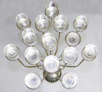 Bild Nr.10: 128-2680 Fink Toplight.: (Varia, Kerzenleuchter)