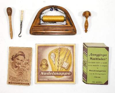 Bild Nr.1: 128-2695 Prächtige Sammlung: (Varia, Nähzubehör)