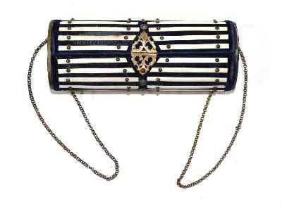 Bild Nr.1: 128-2696 Samtnecessaire Frankreich: (Varia, Nähzubehör)