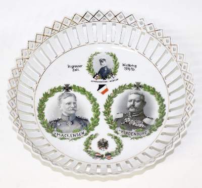 Bild Nr.1: 128-2709 Patriotische Porzellanschale: (Varia)