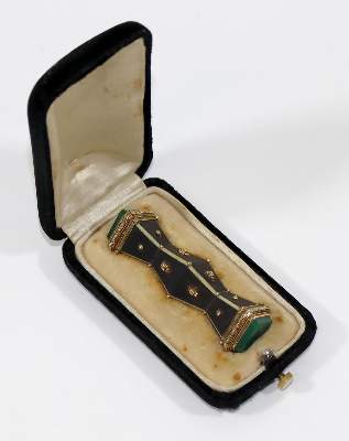 Bild Nr.4: 128-2710 Petschaft, Ebenholz,: (Varia)