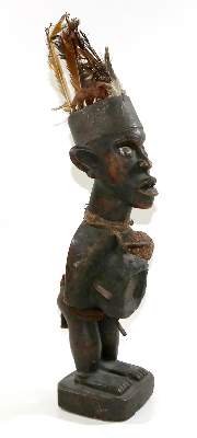 Bild Nr.2: 128-2738 Nkisi, Nkonde Zauberfigur.: (Afrika, Figuren)