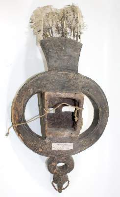 Bild Nr.3: 128-2771 IBO Nigeria.: (Afrika, Sammlung Wolfgang Nerlich, Masken)