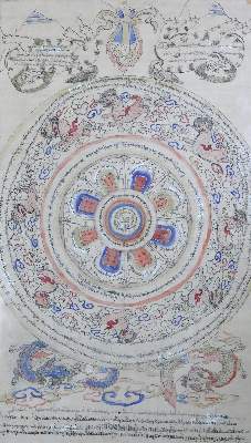 Bild Nr.1: 128-2810 Mandala,: (Asiatika)