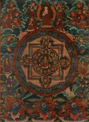 Bild Nr.1: 128-2815 Thangka.: (Asiatika)