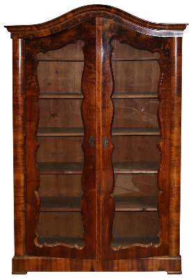 Bild Nr.11: 128-2827 Biedermeier Vitrine: (Möbel)