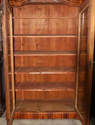 Bild Nr.12: 128-2827 Biedermeier Vitrine: (Möbel)