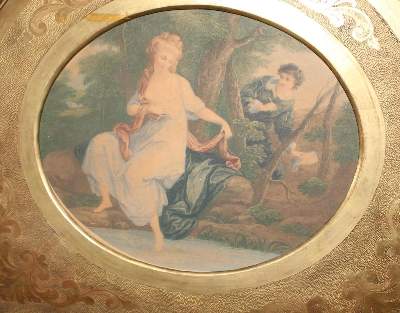 Bild Nr.22: 128-2827 Biedermeier Vitrine: (Möbel)