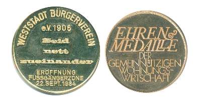 Bild Nr.1: 128-2834 Goldmedaillen.: (Münzen und Medaillen, Gold)