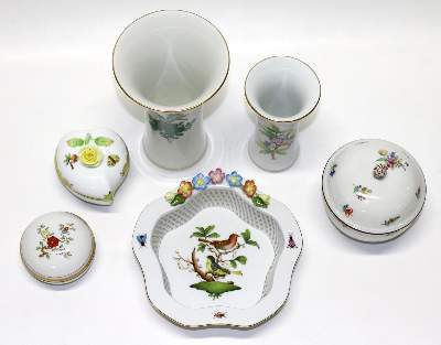 Bild Nr.2: 128-2875 Herend, Nymphenburg u.: (Porzellan u. Keramik)