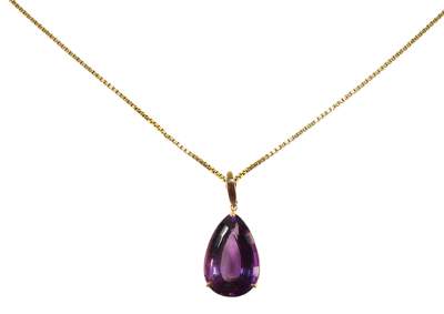 Bild Nr.1: 128-2888 Amethystanhänger.: (Schmuck, Anhänger)