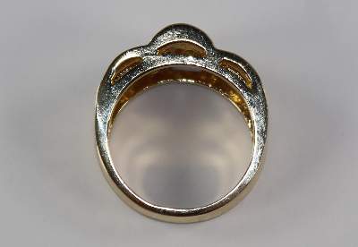 Bild Nr.2: 128-2930 Brillantring 585 GG mit: (Schmuck)