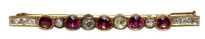 Bild Nr.1: 128-2933 Art Déco Diamantbrosche: (Schmuck, Broschen)