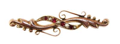 Bild Nr.1: 128-2947 Jugendstilbrosche England: (Schmuck, Broschen)