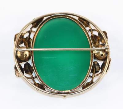 Bild Nr.2: 128-2950 Prachtbrosche 830 Silber.: (Schmuck, Broschen)