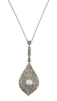 Bild Nr.1: 128-2954 Art Déco Collier: (Schmuck, Colliers)