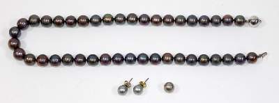 Bild Nr.1: 128-2976 Tahiti-Perlencollier.: (Schmuck, Colliers)