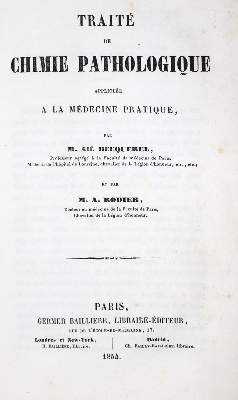Bild Nr.1: 128-3 Becquerel,A. u. A.Rodier.: (Aus der Sammlung Professor Dr.Dr.Johannes Büttner Teil 1)