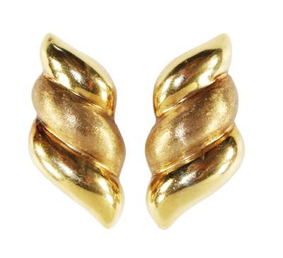 Bild Nr.1: 128-3009 Ohrclips 750 GG.: (Schmuck, Ohrringe)