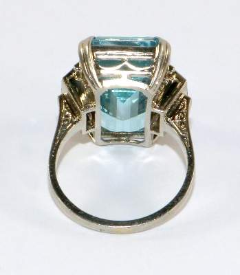 Bild Nr.3: 128-3018 Aqauamarin-Ring.: (Schmuck, Ringe)