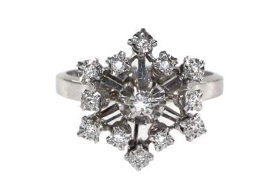 Bild Nr.1: 128-3025 Brillantring.: (Schmuck, Ringe)