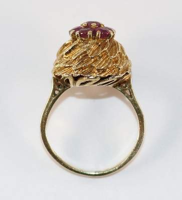 Bild Nr.2: 128-3041 Rubinring.: (Schmuck, Ringe)